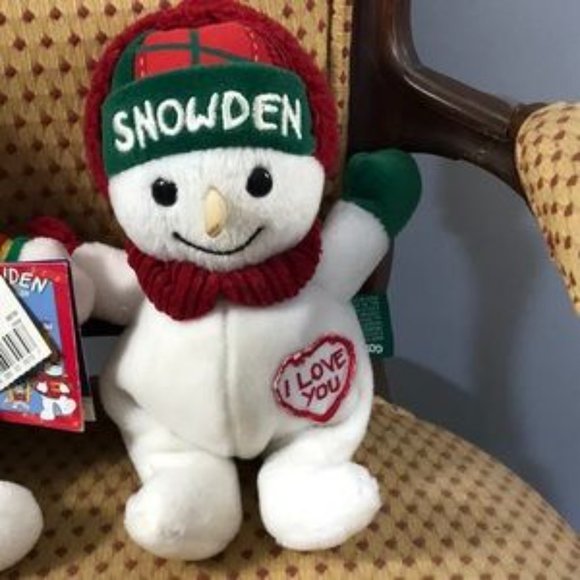 VTG & NEW📌Commonwealth 2 Snowden Raggedy Andy & Ann Plush Snowmen 1999 - Picture 3 of 12